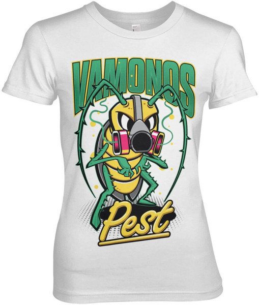 Breaking Bad Vamanos Pest Bug Girly Tee Damen T-Shirt White