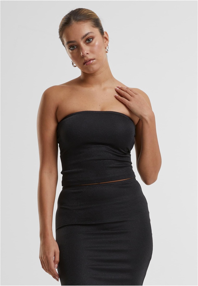 Urban Classics Damen Ladies Glitter Bandeau TB6994 - Damen