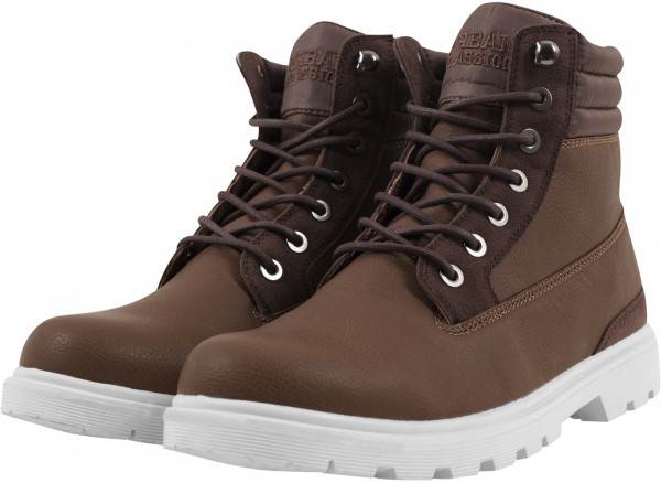 Urban Classics Schuhe Winter Boots Brown/Darkbrown