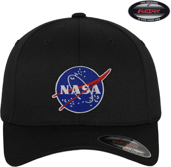 NASA Insignia Flexfit Cap Black