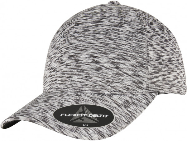 Flexfit Cap DELTA UNIPANEL CAP Melange Silver