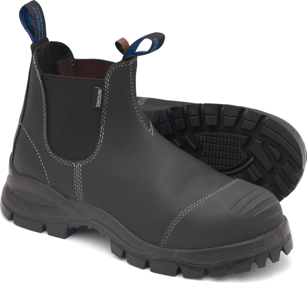 Black steel boots outlet