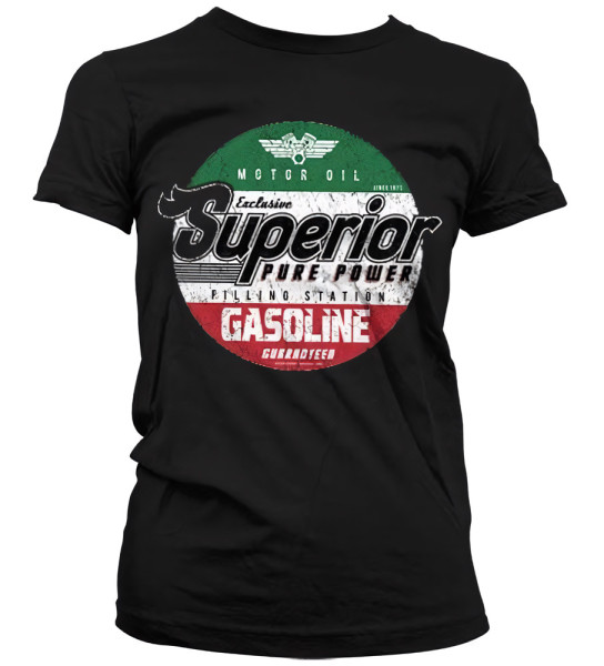 Hybris Damen Superior Motor Oil Girly T-Shirt SH-5-15745-H52-6