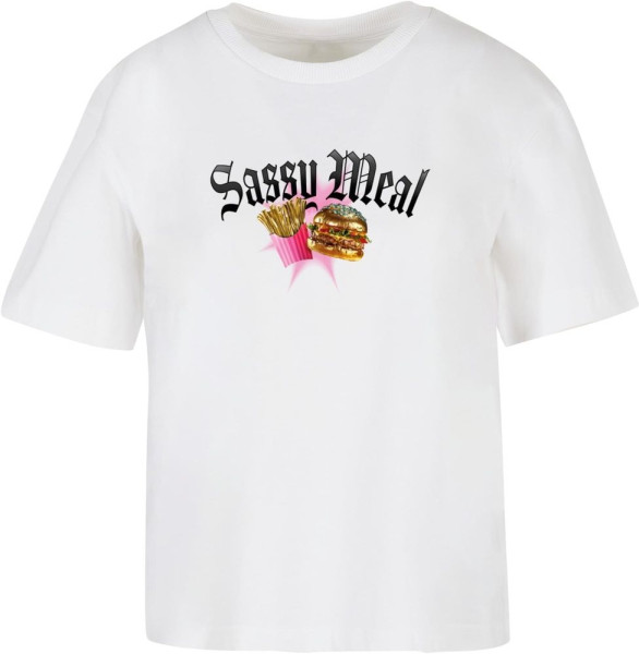 Miss Tee Damen T-Shirt Sassy Meal Tee MST091