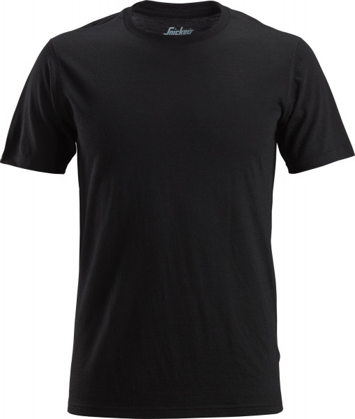 Snickers Workwear AllroundWork Wool T-Shirt schwarz