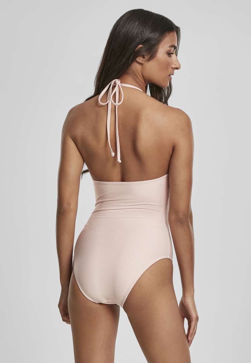 Urban Classics Ladies Rib Swimsuit Costume Da Bagno Estate - 6