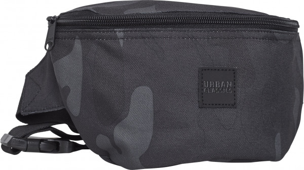 Urban Classics Tasche Camo Hip Bag Dark Camouflage