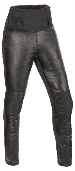 Büse Bella Lederleggins Damen Schwarz