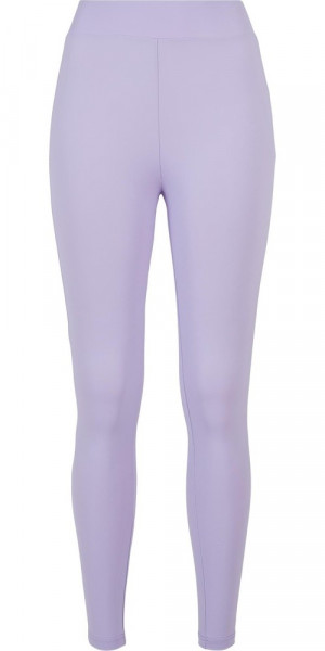 Urban Classics Damen Ladies High Waist Tech Leggings Lavender