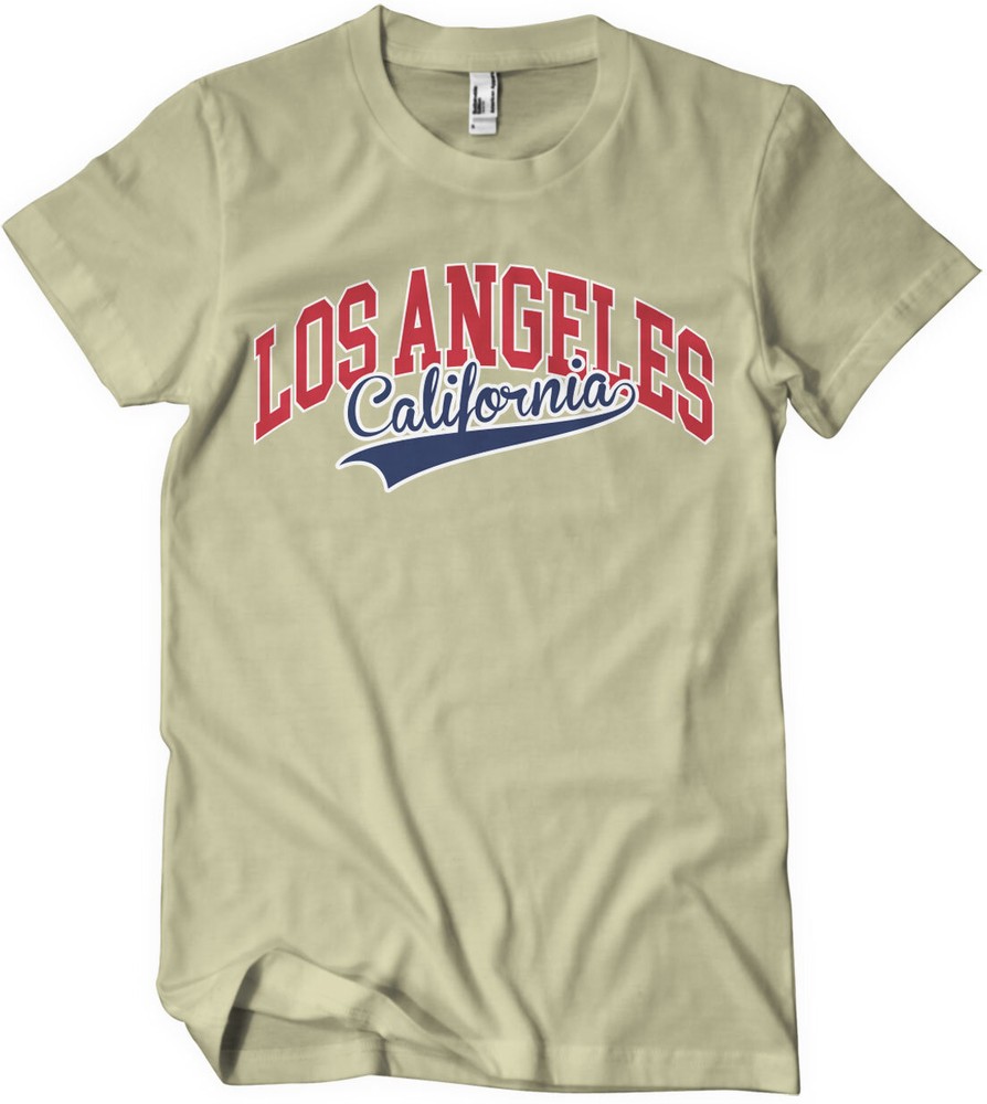 Los Angeles California T-Shirt Khaki - Herren / Unisex