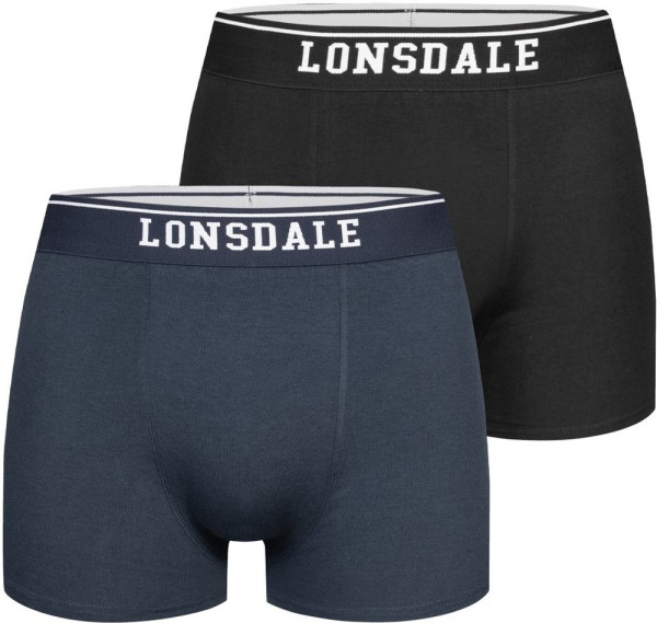 Lonsdale Unterhose Oxfordshire Boxershorts Doppelpack