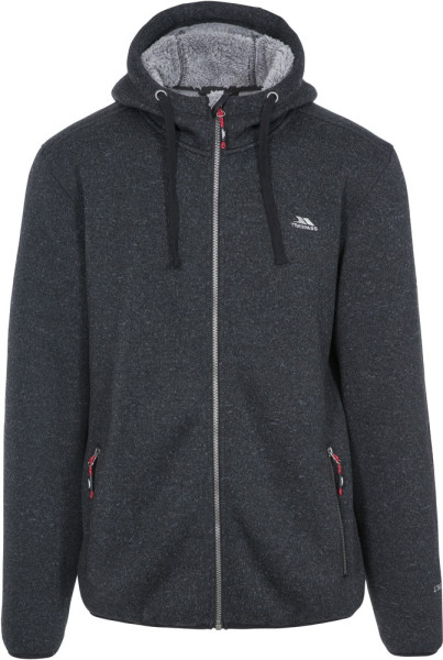 Trespass Fleecejacke/Fleecepullover Tableypipe - Male Fleece At500 Black Marl
