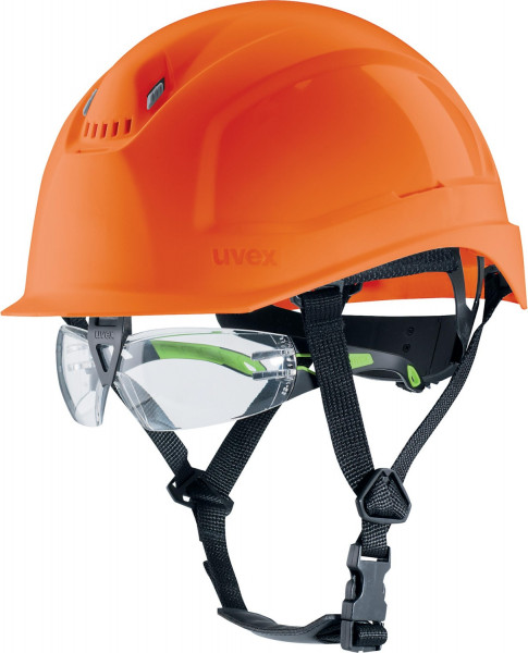 Uvex Schutzhelm Pheos S-Kr Ies 9772238 Orange Mit Lüftungen (97725)