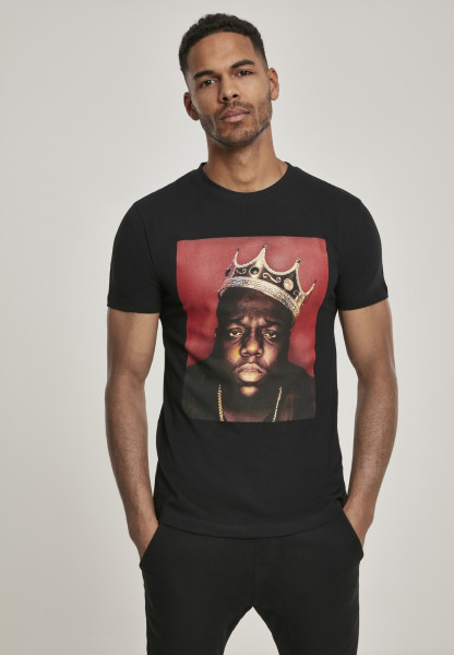 Mister Tee T-Shirt Notorious Big Crown Tee Black