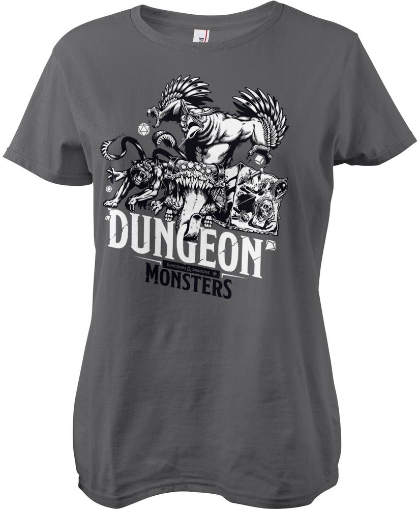Dungeons & Dragons Damen D&D Dungeon Monsters Girly Tee - Damen
