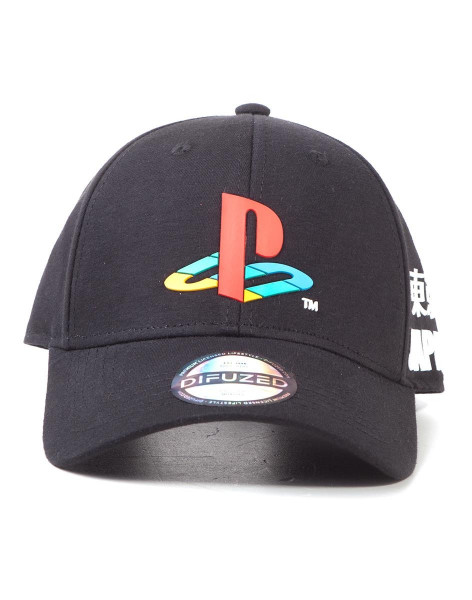 Sony - Playstation Curved Bill Cap Black