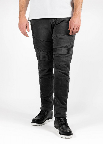 John Doe Motorrad Hose Rebel Jeans-XTM Dark Grey