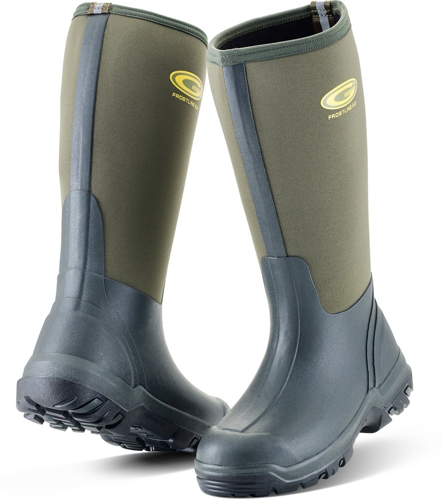 Grubs Gummistiefel Frostline Unisex Classic Wellies Grün - Herren / Unisex