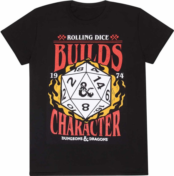 Dungeons And Dragons - Builds Character T-Shirt