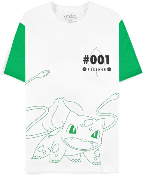 Pokémon - Bulbasaur - Men's Short Sleeved T-shirt White