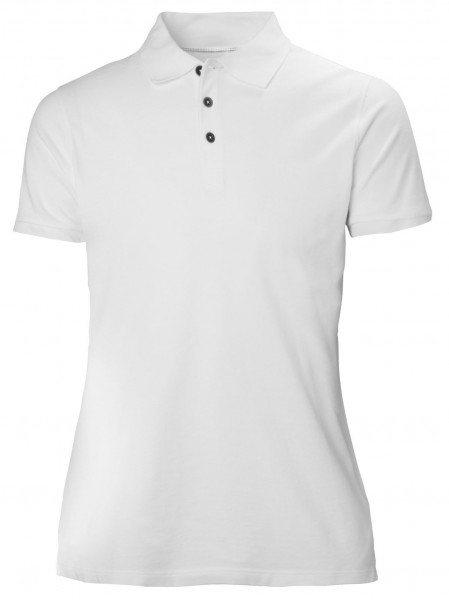 Helly Hansen Damen T-Shirt Manchester Polo Shirt White