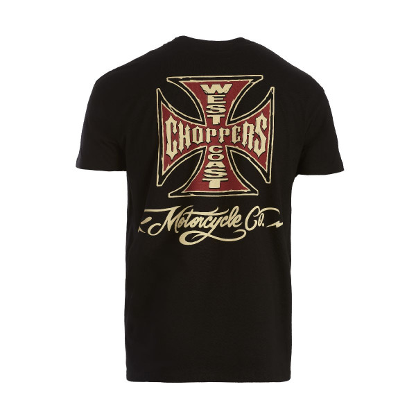 WCC West Coast Choppers T-Shirt Motorcycle Co. Tee Black