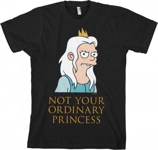 Disenchantment Not Your Ordinary Princess T-Shirt Black