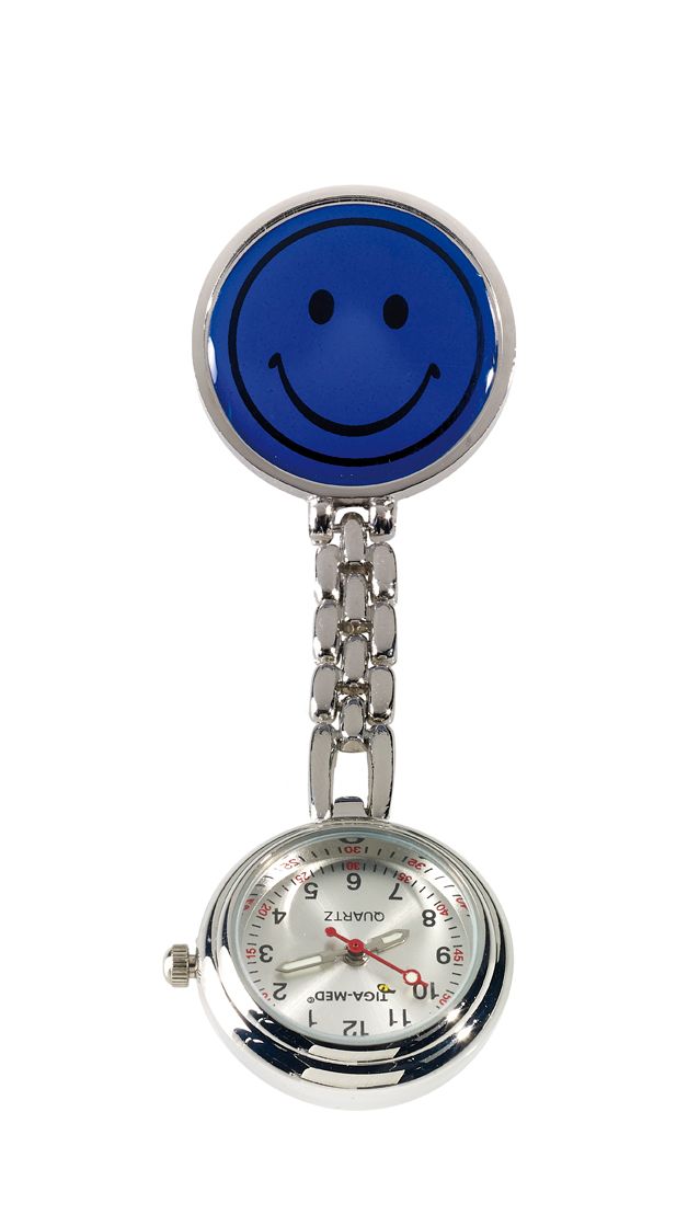 Leiber Ansteckuhr 02/2545/04 Marine - Herren / Unisex