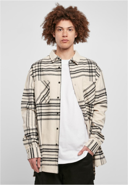 Urban Classics Long Oversized Checked Summit Shirt TB5593