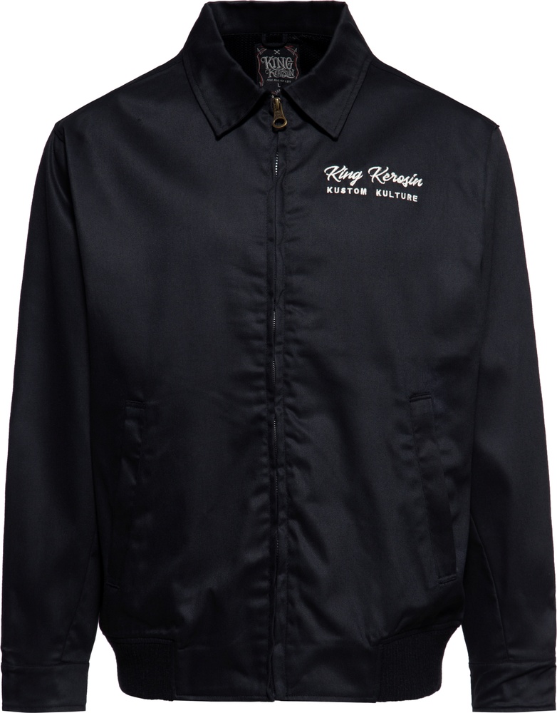 King Kerosin 50Er Gabardin Jacke 