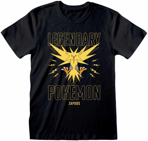 Pokémon Pokemon - Legendary Zapdos (Unisex) T-Shirt Black