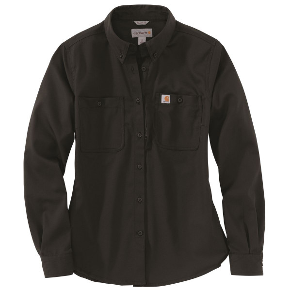 Carhartt Damen Hemd Rugged Professional L/S Shirt Black