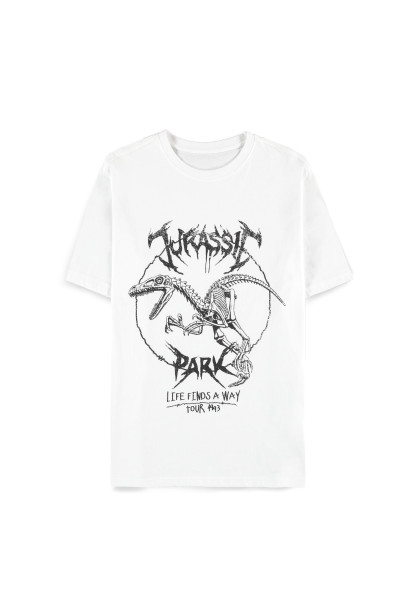 Universal - Jurassic Park - Men's Short Sleeved T-Shirt White