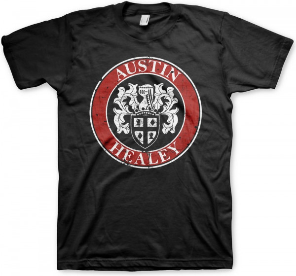 Austin Healey Distressed T-Shirt Black