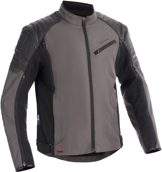 Halvarssons Motorrad Jacke Textile Jacket Solberg Dark Grey/Black 710-23060209