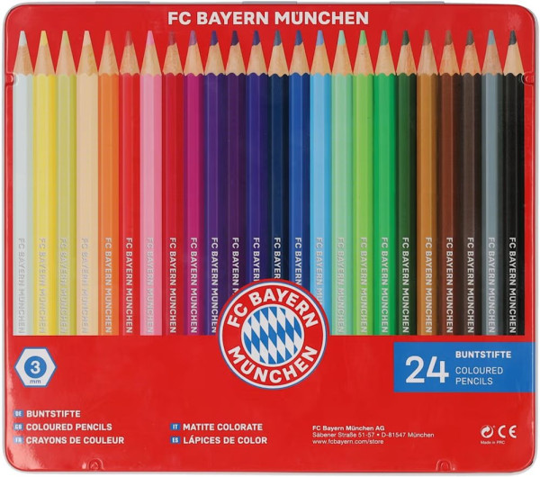 FC Bayern München Buntstifte 24er-Set 34536