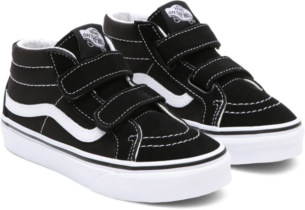 Vans Youth Unisex Kids Lifestyle Classic FTW Sneaker Uy Sk8-Mid Reissue V Black/True White