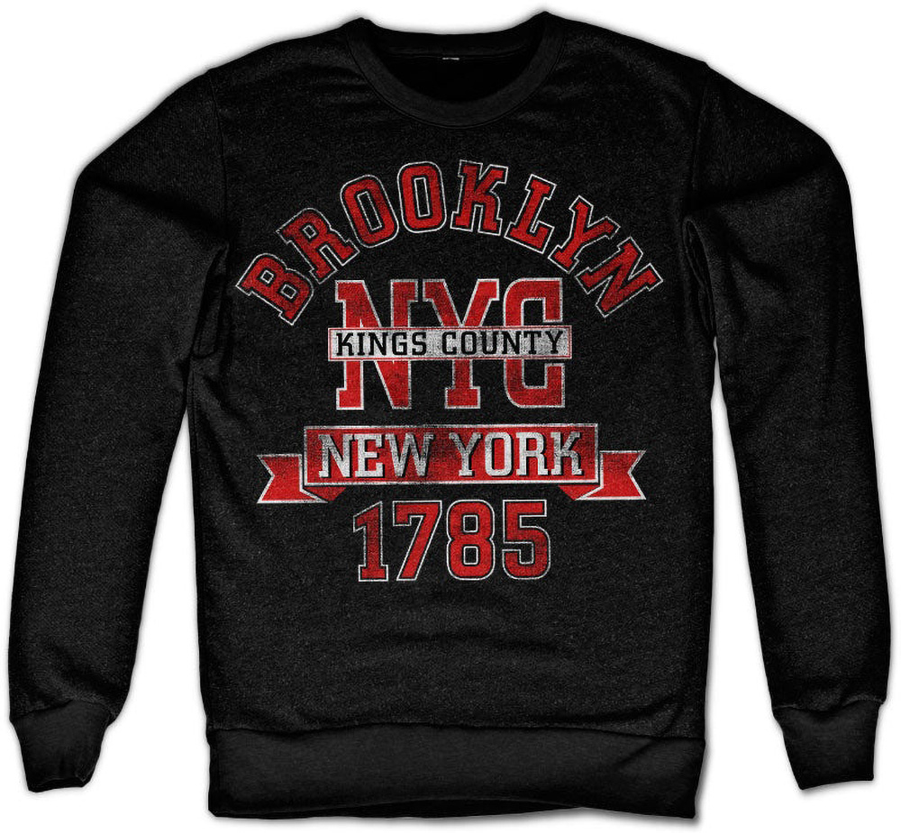 New York Brooklyn New York Sweatshirt SH-3-15755-H57-2 - Herren / Unisex