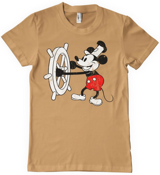 Hybris T-Shirt Steamboat Willie T-Shirt HY-1-SBW001-H70-7