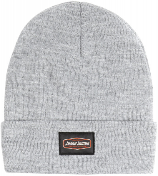 Jesse James Beanie Roll-Up Grey