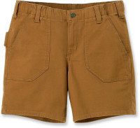 Carhartt Damen Shorts Relaxed Fit Canvas Work Short Carhartt® Brown