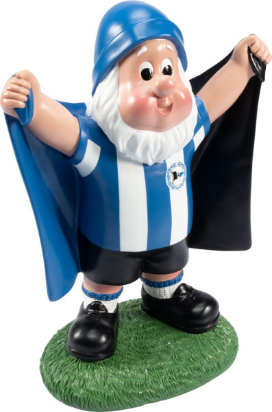 Arminia Bielefeld Gartenzwerg Umhang Fussball Blau