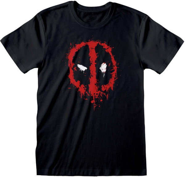 Marvel Comics Deadpool - Splat T-Shirt Black