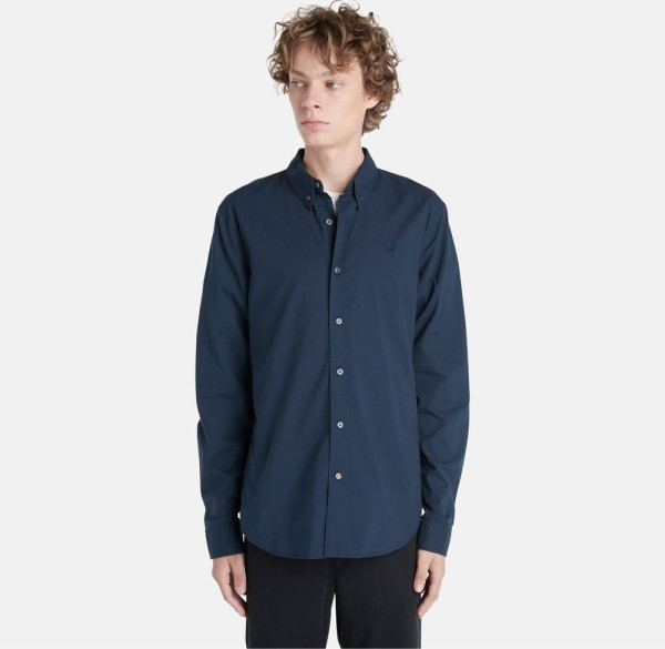 Timberland TFO Solid Poplin Long Sleeve Shirt 0A29SV