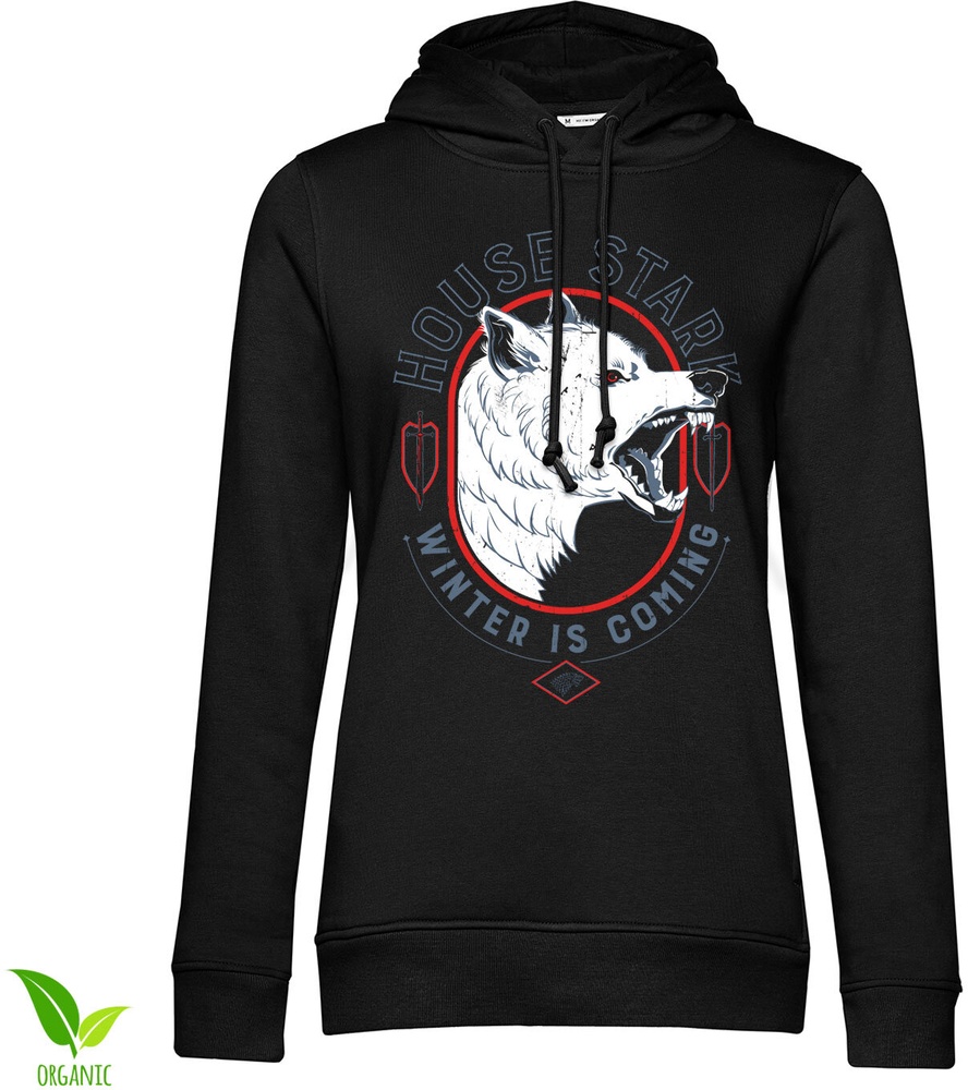Game of Thrones Hoodie House StarkWinter Is Coming Girls Hoodie WB-57-GOT005-H64-3 - Herren / Unisex