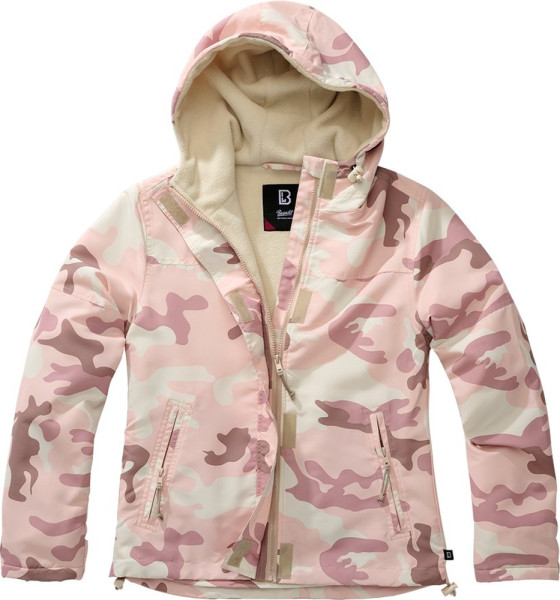 Brandit Damen Jacke Women Frontzip Windbreaker Candy Camo