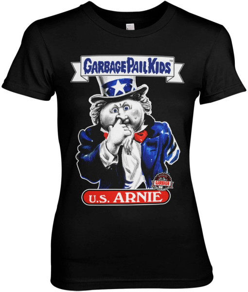 Garbage Pail Kids U.S. Arnie Girly Tee Damen T-Shirt Black