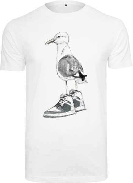 Mister Tee Seagull Sneakers Tee White