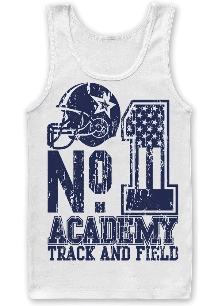 Hybris No. 1 Academy Track And Field Tank Top Weiß - Herren / Unisex