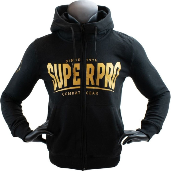 Super Pro Kids Hoodie Met Rits S,P, Logo SPTHD110-90350